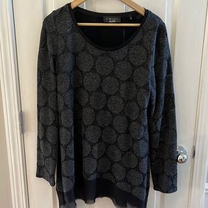 P Luca Milano scoop neck sweater, L